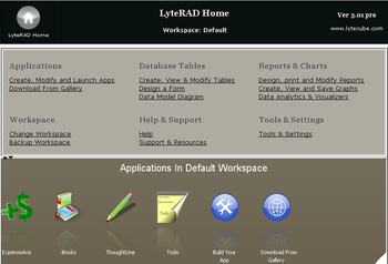 lyteRAD CE screenshot