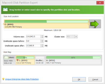Macrorit Disk Partition Expert Free screenshot