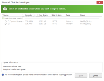 Macrorit Disk Partition Expert Server Edition Portable screenshot 3