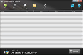 Macsome Audiobook Converter screenshot