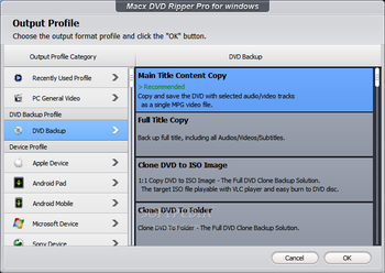 MacX DVD Ripper Pro for Windows screenshot 8