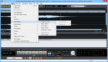MAGIX Samplitude Music Studio screenshot 5