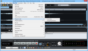 MAGIX Samplitude Music Studio screenshot 6