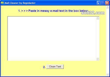 Mail Cleaner for Windows screenshot 2