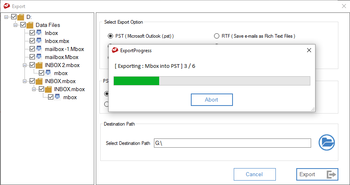 MailsDaddy MBOX to PST Converter screenshot 8