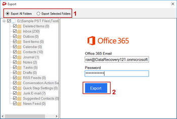 MailsDaddy PST to Office 365 Migration Tool screenshot 3