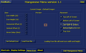 Manganese Menu screenshot 4