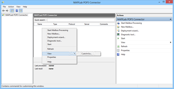 MAPILab POP3 Connector screenshot 2