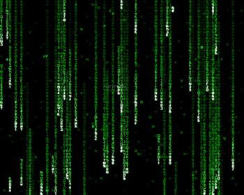 Matrix screen saver screenshot