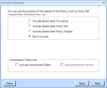MAUS Policies Manual screenshot 6