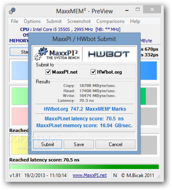 MaxxMEM2 screenshot 5