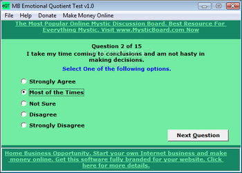 MB Emotional Quotient Test screenshot 2