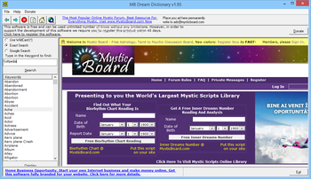 MB Free Dream Dictionary screenshot