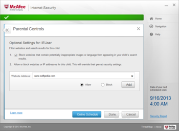 McAfee Internet Security screenshot 12
