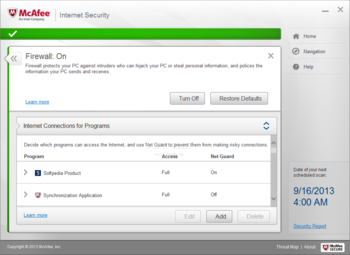 McAfee Internet Security screenshot 17