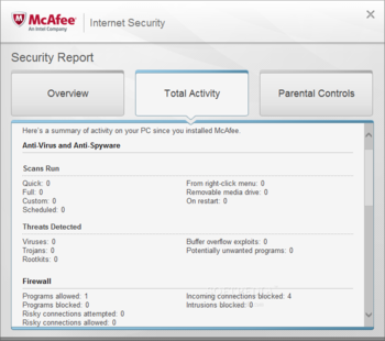 McAfee Internet Security screenshot 23
