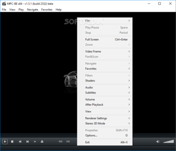 Media Player Classic - Black Edition Portable screenshot 2
