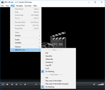 Media Player Classic - Black Edition Portable screenshot 5