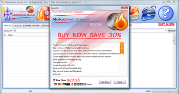 MediaSanta Burner screenshot