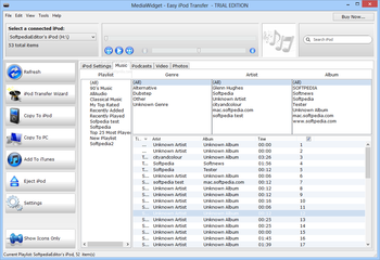 MediaWidget - Easy iPod Transfer screenshot 10