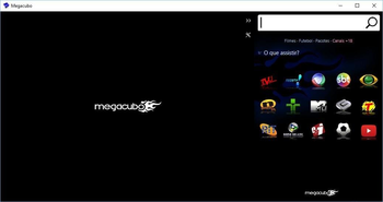Megacubo screenshot