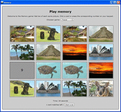 Memory screenshot