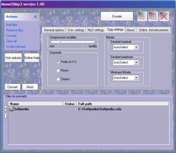 MeowCdMp3 screenshot 3