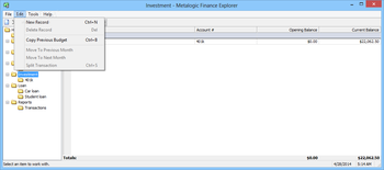 Metalogic Finance Explorer Portable screenshot 4