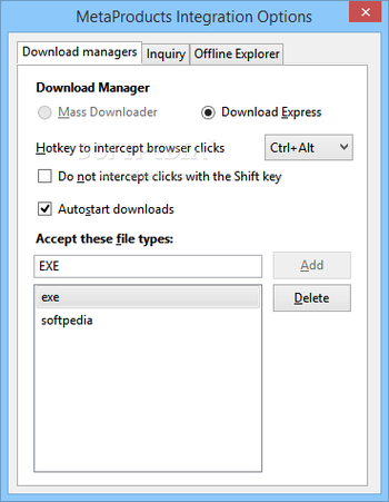 MetaProducts Download Express screenshot 7