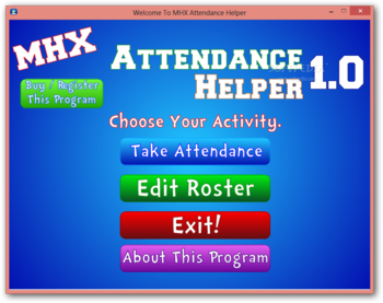 MHX Attendance Helper screenshot