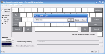Microsoft Keyboard Layout Creator screenshot 2