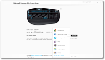 Microsoft Mouse and Keyboard Center screenshot 7