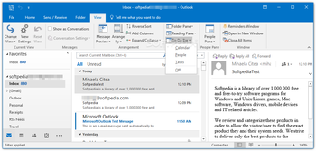 Microsoft Outlook screenshot 6