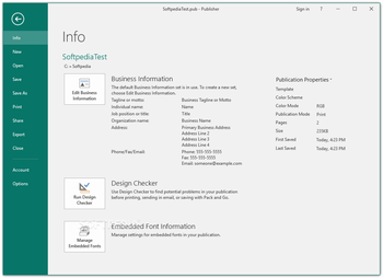 Microsoft Publisher screenshot 13