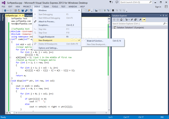 Microsoft Visual Studio Express screenshot 6