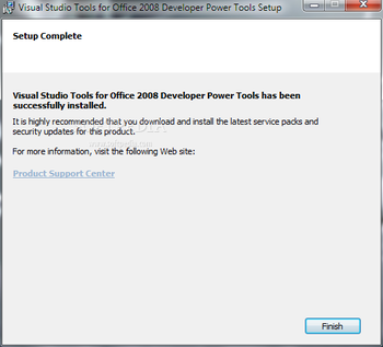 Microsoft Visual Studio Tools for the Office System Power Tools screenshot 2