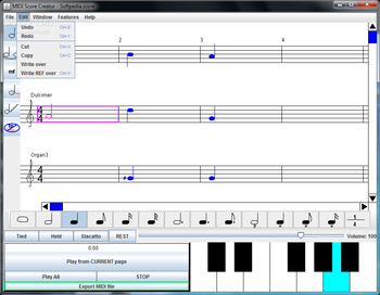 MIDI Score Creator screenshot 2