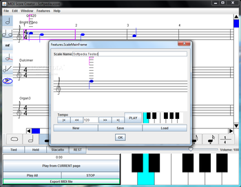 MIDI Score Creator screenshot 3