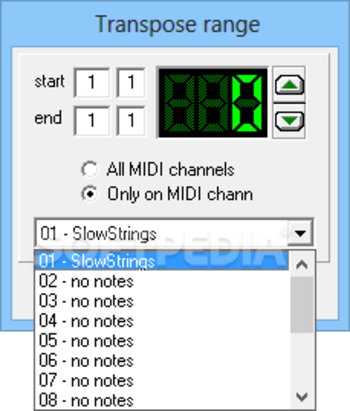 Midifile Optimizer screenshot 6