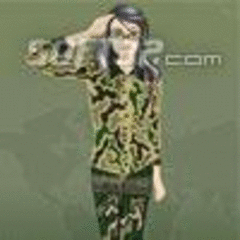 Military Girl Dress Up Game screenshot 3
