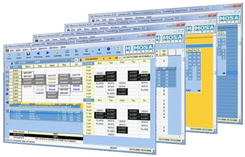Mimosa Scheduling Software Free Edition screenshot