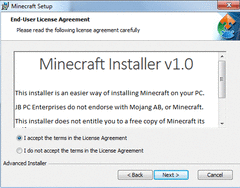 Minecraft Installer screenshot 2