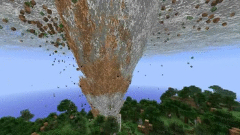 Minecraft Tornado Mod screenshot