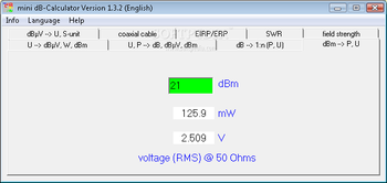 mini dB-Calculator screenshot 4