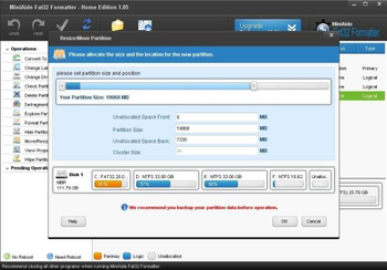 MiniAide Fat32 Formatter Professional screenshot 2