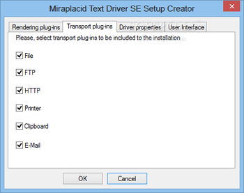 Miraplacid Text Driver SDK screenshot 2
