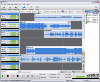 MixPad Audio Mixer screenshot 2