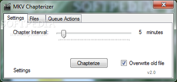 MKV Chapterizer screenshot