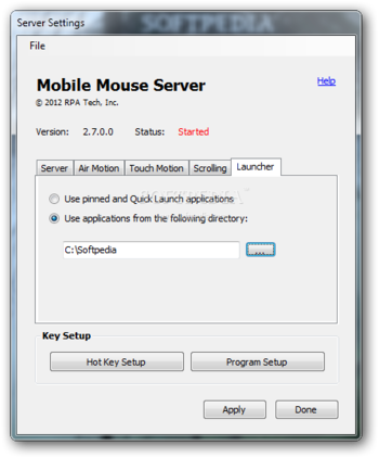 Mobile Mouse Server screenshot 5