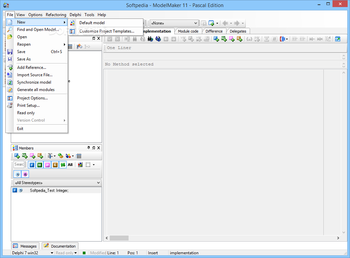 ModelMaker Pascal Edition screenshot 2